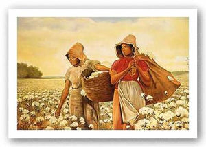 Cotton Field by Alix Beaujour 14.5"x22"